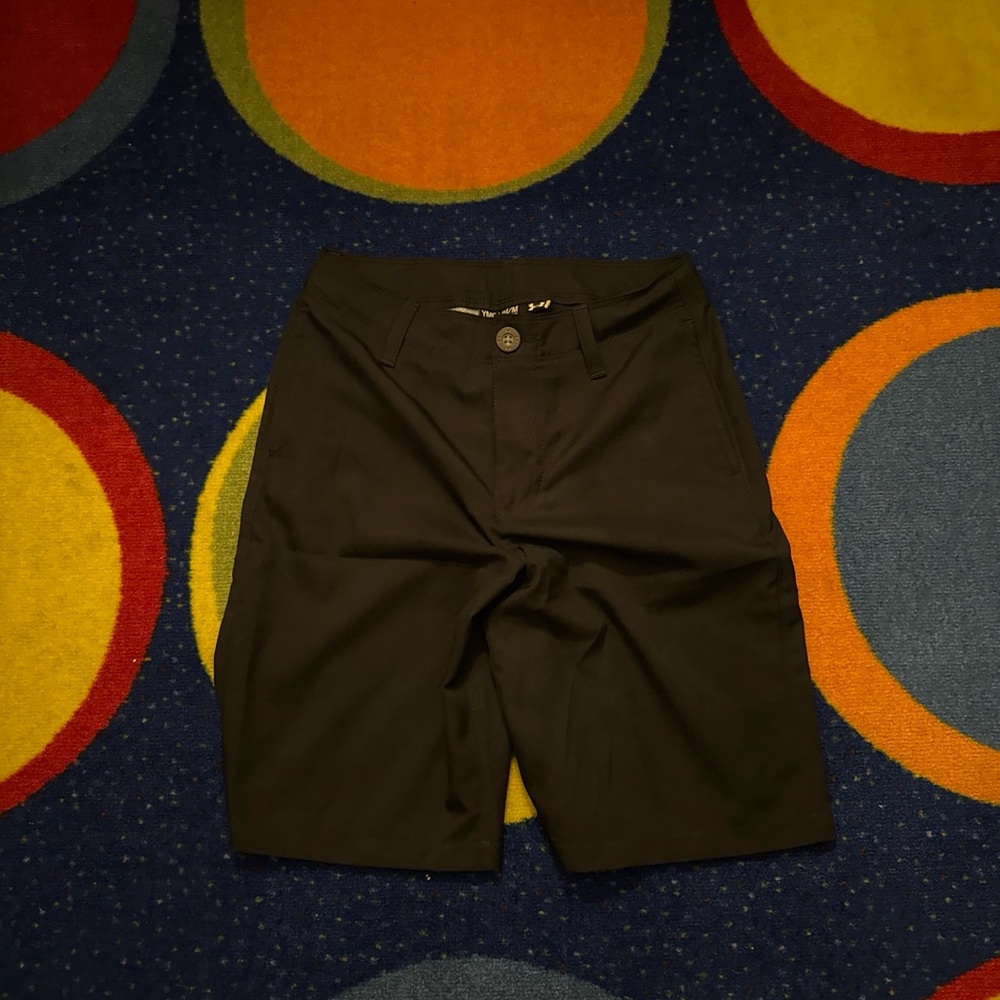 Under Armour Black Kids' Athletic Shorts